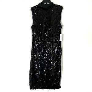 premier amour womens halter sleeveless sequin sheath dress Black Sheath Sequins Halter Sleeveless Floor-Length Prom Dresses DM181 Demodresses